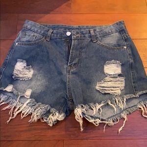 Jean shorts